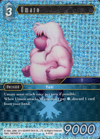 Umaro - 8-024C - Opus VIII - Foil - Card Cavern