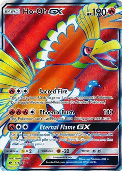 Ho-Oh GX Full Art - 131/147 - Burning Shadows - Holo - Card Cavern