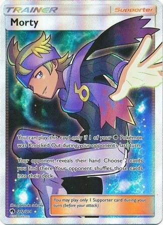 Morty Full Art - 212/214 - Lost Thunder - Holo - Card Cavern
