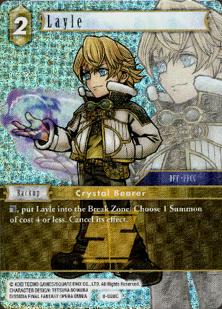 Layle - 8-088C - Opus VIII - Foil - Card Cavern