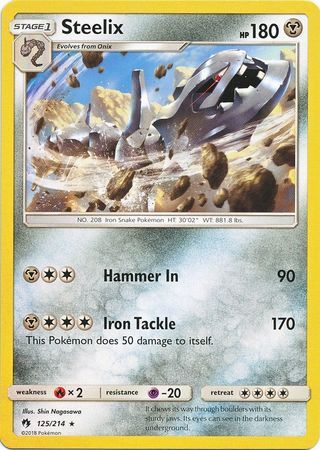 Steelix - 125/214 - Lost Thunder - Card Cavern