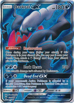 Darkrai GX Full Art - 139/147 - Burning Shadows - Holo - Card Cavern