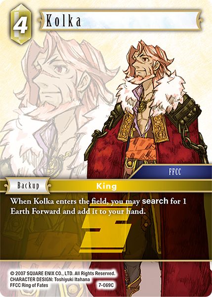 Kolka - 7-069C - Opus VII - Card Cavern