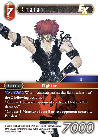 Amarant - 8-010H - Opus VIII - Card Cavern