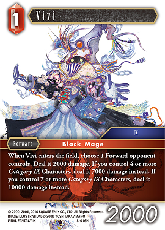 Vivi - 8-016H - Opus VIII - Card Cavern
