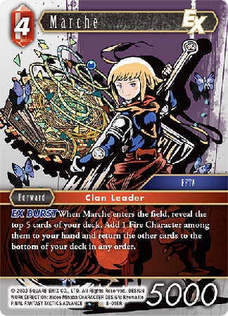 Marche - 8-018R - Opus VIII - Card Cavern
