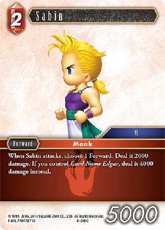 Sabin - 8-019C - Opus VIII - Card Cavern