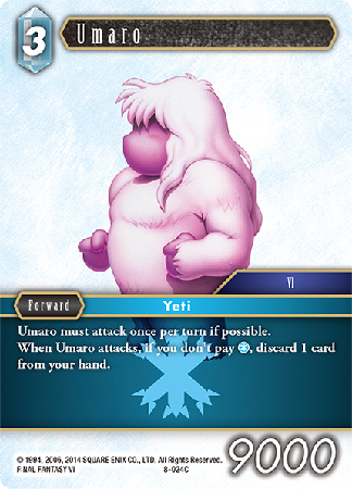 Umaro - 8-024C - Opus VIII - Card Cavern