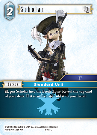 Scholar - 8-027C - Opus VIII - Card Cavern