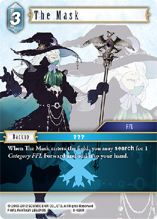 The Mask - 8-028R - Opus VIII - Card Cavern
