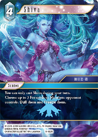 Shiva - 8-032R - Opus VIII - Card Cavern