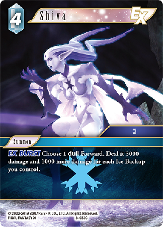 Shiva - 8-033C - Opus VIII - Card Cavern