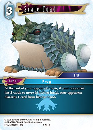Scale Toad - 8-034R - Opus VIII - Card Cavern