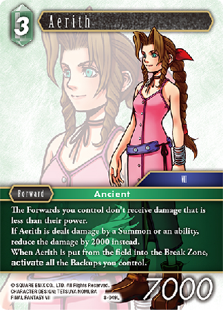 Aerith - 8-049L - Opus VIII - Card Cavern
