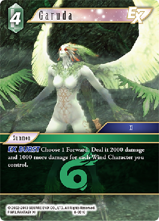 Garuda - 8-051C - Opus VIII - Card Cavern