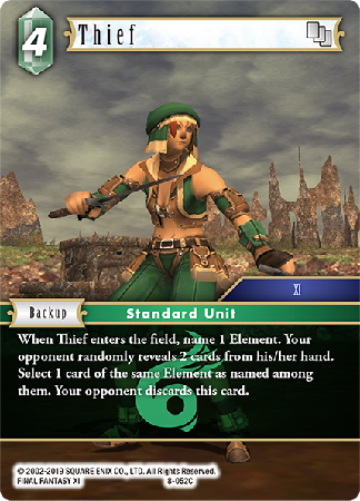 Thief - 8-052C - Opus VIII - Card Cavern