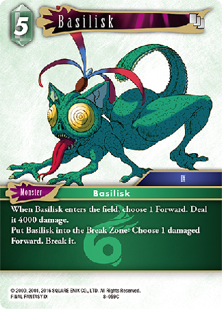 Basilisk - 8-059C - Opus VIII - Card Cavern