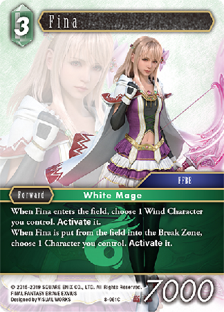 Fina - 8-061C - Opus VIII - Card Cavern