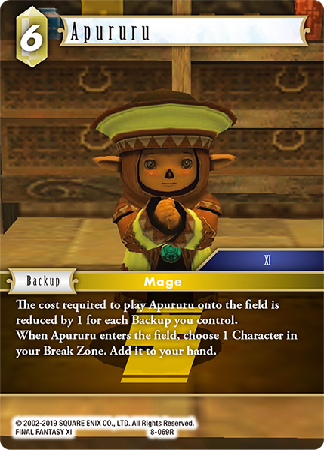 Apururu - 8-069R - Opus VIII - Card Cavern