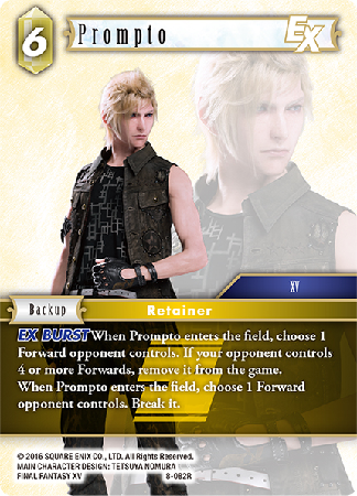 Prompto - 8-082R - Opus VIII - Card Cavern