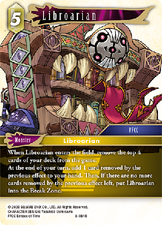 Libroarian - 8-084R - Opus VIII - Card Cavern
