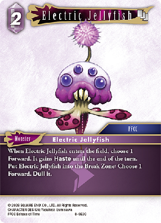 Electric Jellyfish - 8-093C - Opus VIII - Card Cavern