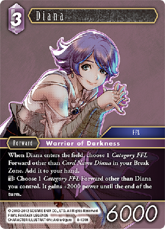 Diana - 8-101H - Opus VIII - Card Cavern