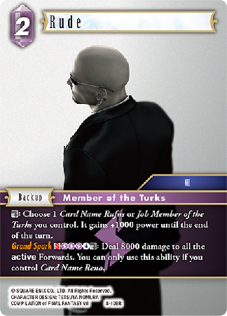 Rude - 8-108R - Opus VIII - Card Cavern