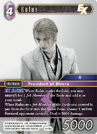 Rufus - 8-109L - Opus VIII - Card Cavern