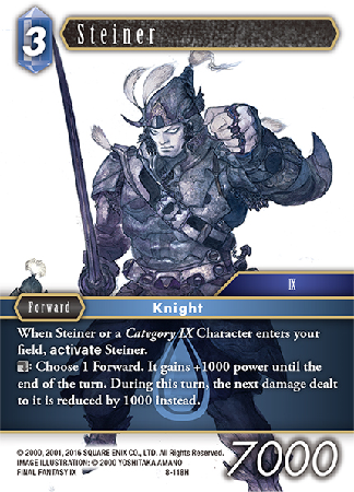 Steiner - 8-118H - Opus VIII - Card Cavern
