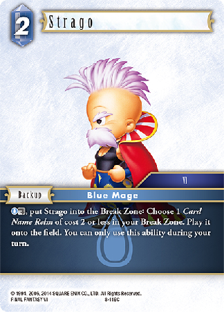 Strago - 8-119C - Opus VIII - Card Cavern