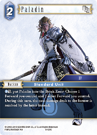 Paladin - 8-121C - Opus VIII - Card Cavern