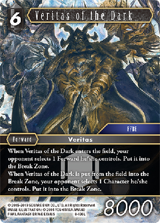 Veritas of the Dark - 8-136L - Opus VIII - Card Cavern