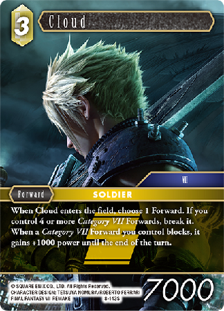Cloud - 8-143S - Opus VIII - Card Cavern