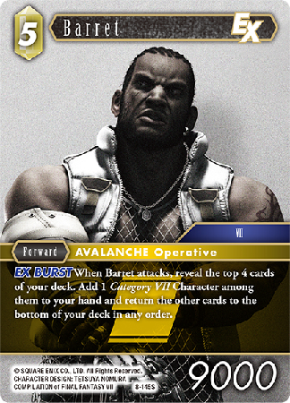 Barret - 8-145S - Opus VIII - Card Cavern