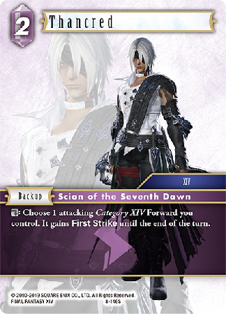 Thancred - 8-146S - Opus VIII - Card Cavern