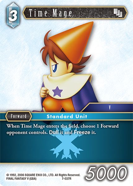 Time Mage - 7-037R - Opus VII - Foil - Card Cavern