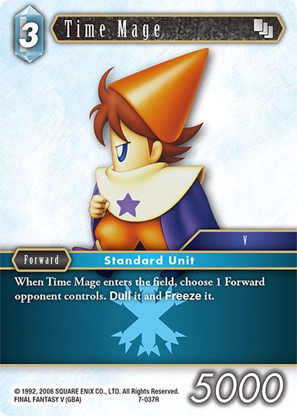 Time Mage - 7-037R - Opus VII - Card Cavern