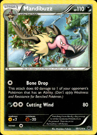 Mandibuzz - 58/124 - Fates Collide - Card Cavern