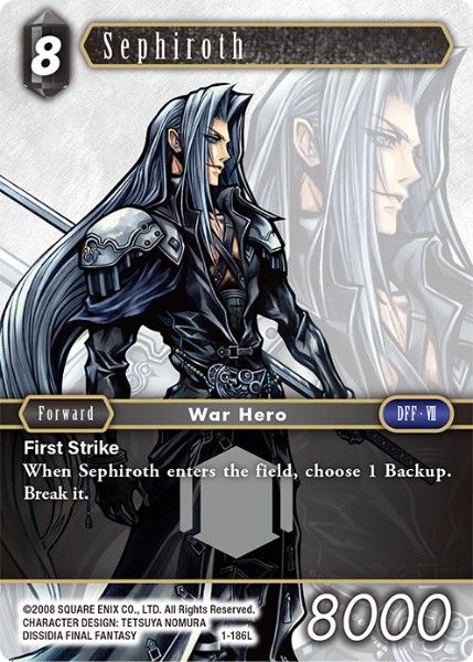 Sephiroth - 1-186L - Opus I - Card Cavern