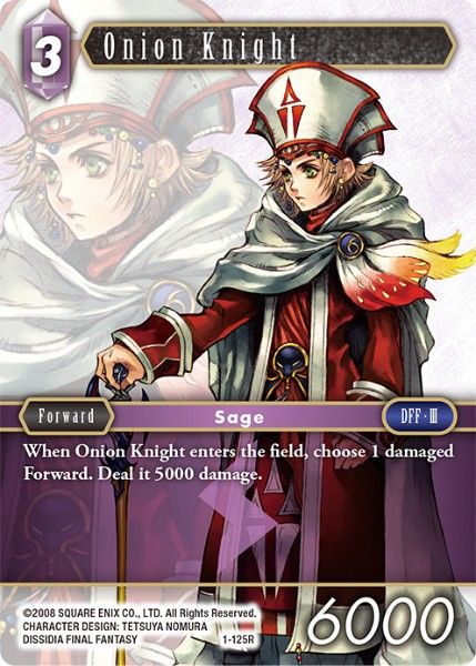 Onion Knight - 1-125R - Opus I - Card Cavern
