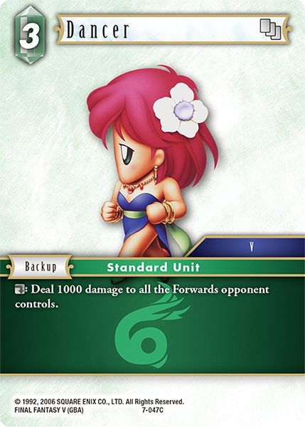 Dancer - 7-047C - Opus VII - Card Cavern