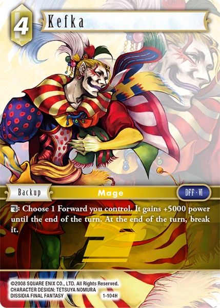 Kefka - 1-104H - Opus I - Card Cavern