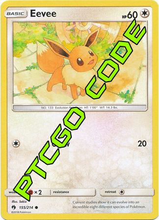 Let's Play Theme Deck - Eevee - PTCGO Code - Card Cavern