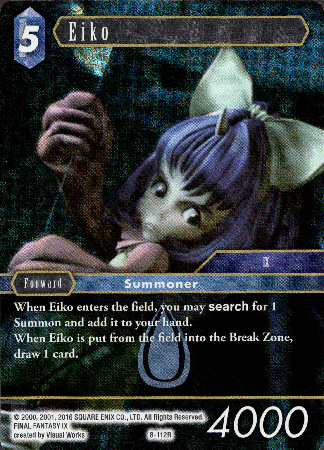 Eiko - 8-112R - Opus VIII - Foil - Card Cavern