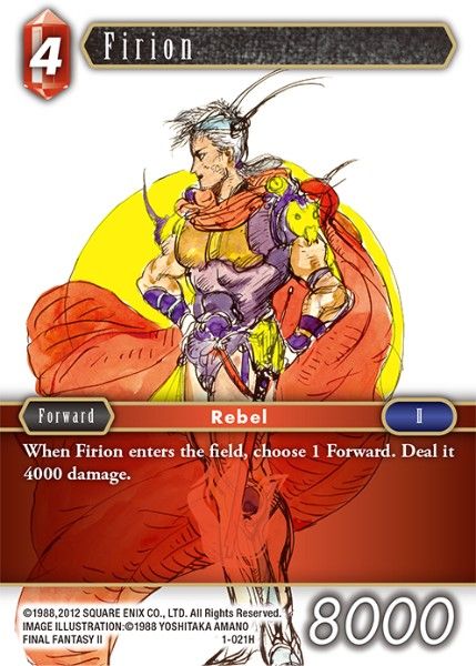 Firion - 1-021H - Opus I - Foil - Card Cavern