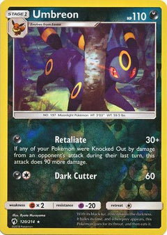 Umbreon - 120/214 - Lost Thunder - Reverse Holo - Card Cavern