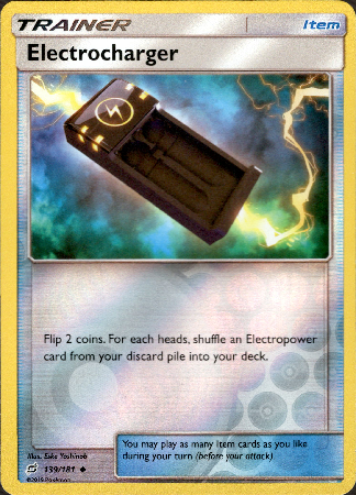 Electrocharger - 139/181 - Team Up - Reverse Holo - Card Cavern