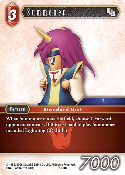 Summoner - 7-011C - Opus VII - Card Cavern