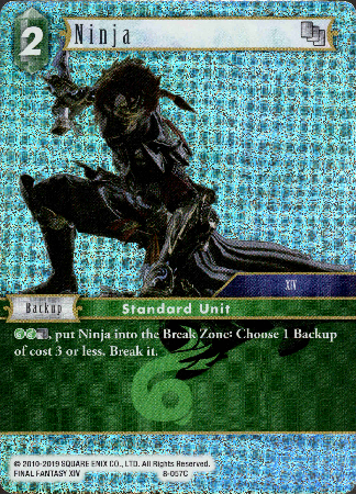 Ninja - 8-057C - Opus VIII - Foil - Card Cavern